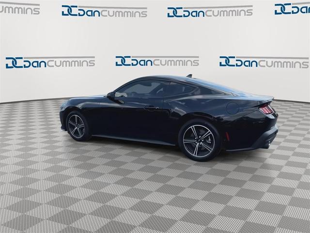 Photo of 2025 Shadow Black Ford Mustang