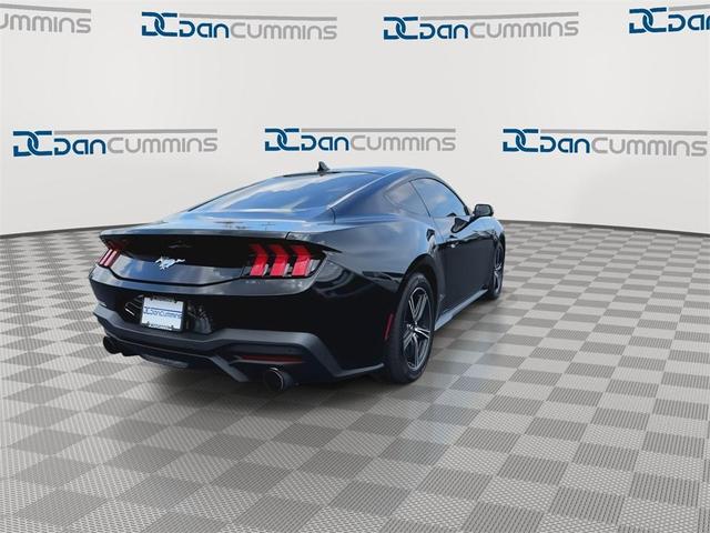 Photo of 2025 Shadow Black Ford Mustang