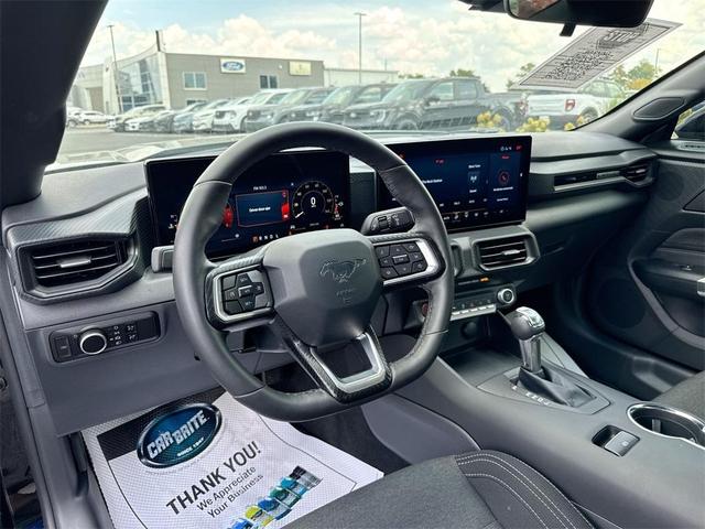 Photo of 2025 Shadow Black Ford Mustang