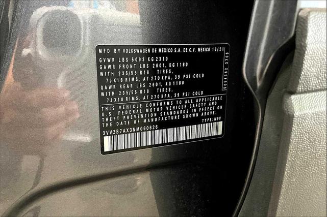 Photo of 2022 Platinum Gray Metallic Volkswagen Tiguan
