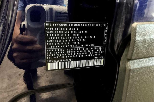 Photo of 2023 Atlantic Blue Metallic Volkswagen Tiguan