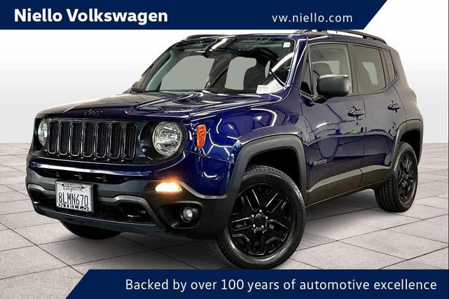 Photo of 2018 Jetset Blue Jeep Renegade