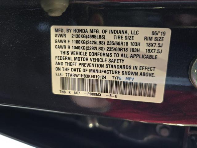 Photo of 2019 Gunmetal Metallic Honda CR-V