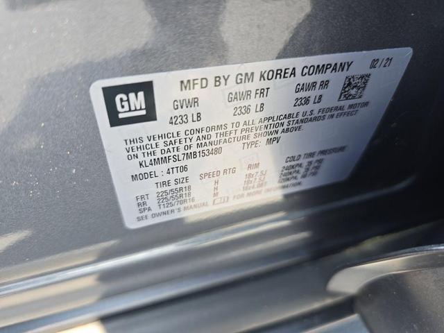 Photo of 2021 Satin Steel Metallic Buick Encore GX