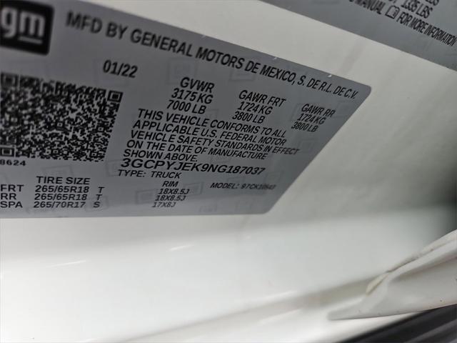 Photo of 2022 Summit White Chevrolet Silverado 1500