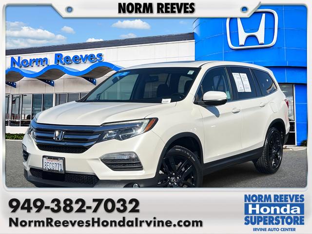 Photo of 2018 White Diamond Pearl Honda Pilot