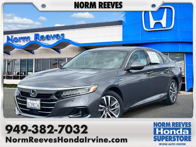 Photo of 2022 Modern Steel Metallic Honda Accord Hybrid