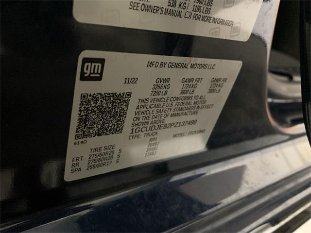 Photo of 2023 Northsky Blue Metallic Chevrolet Silverado 1500