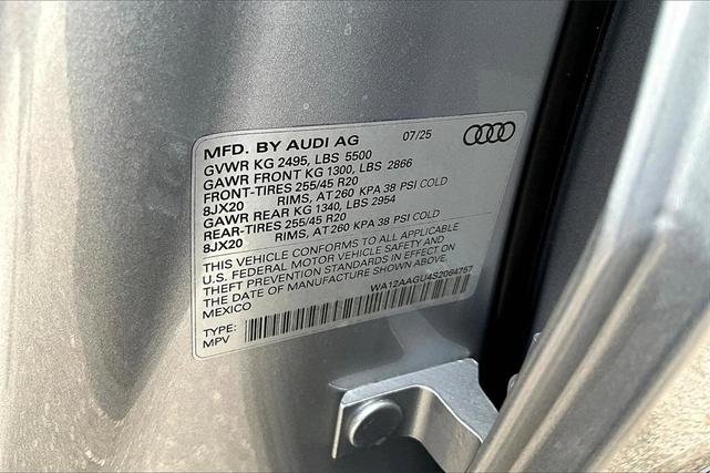 Photo of 2025 Silver Audi Q5