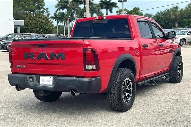 Photo of 2017 Flame Red Clearcoat RAM 1500