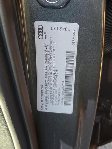 Photo of 2025 Daytona Gray Pearl Effect Audi S5