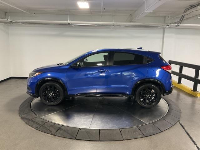 Photo of 2021 Aegean Blue Metallic Honda HR-V