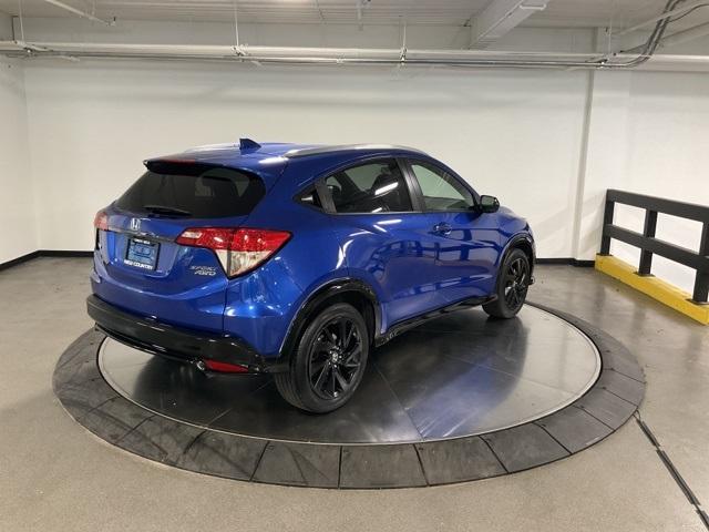 Photo of 2021 Aegean Blue Metallic Honda HR-V