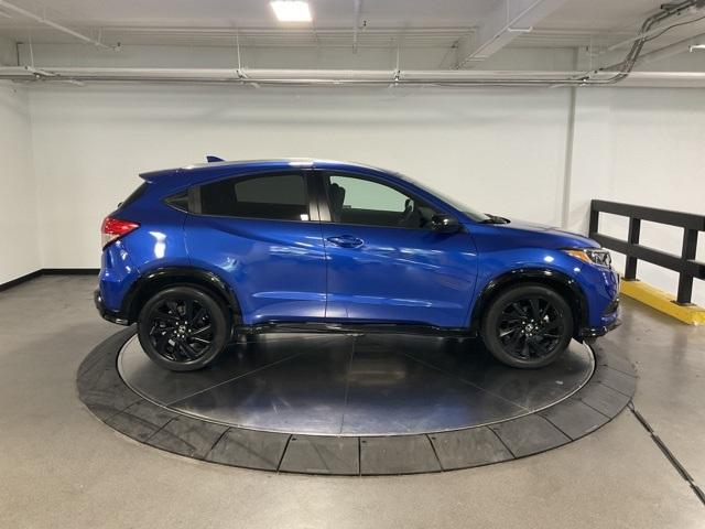 Photo of 2021 Aegean Blue Metallic Honda HR-V