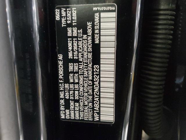 Photo of 2022 Black Porsche Cayenne