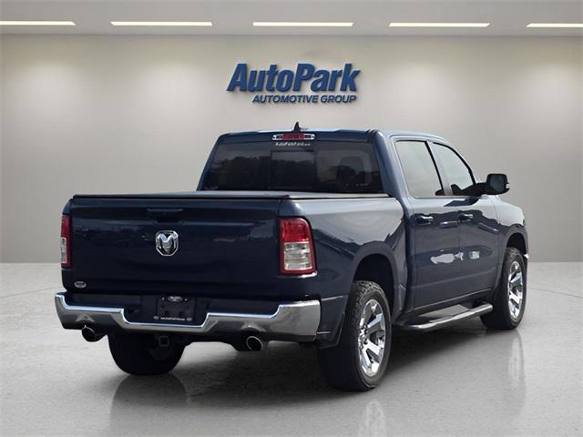 Photo of 2021 Patriot Blue Pearlcoat RAM 1500