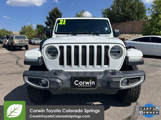 Photo of 2021 Bright White Clearcoat Jeep Wrangler Unlimited