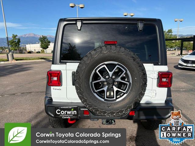 Photo of 2024 Bright White Clearcoat Jeep Wrangler