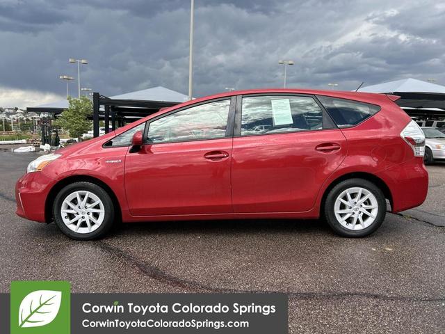 Photo of 2014 Barcelona Red Metallic Toyota Prius v