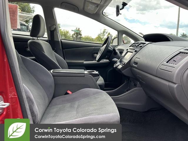 Photo of 2014 Barcelona Red Metallic Toyota Prius v