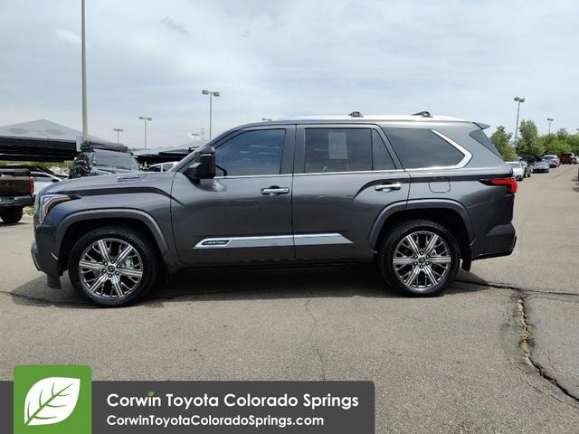 Photo of 2024 Magnetic Gray Metallic Toyota Sequoia
