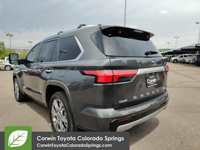 Photo of 2024 Magnetic Gray Metallic Toyota Sequoia