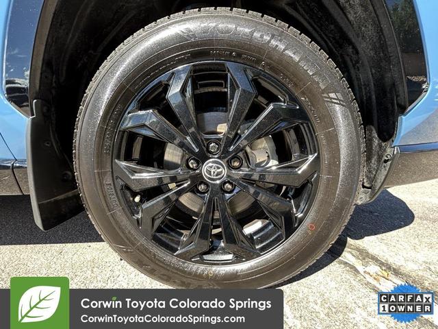 Photo of 2023 Cavalry Blue Toyota RAV4 Hybrid