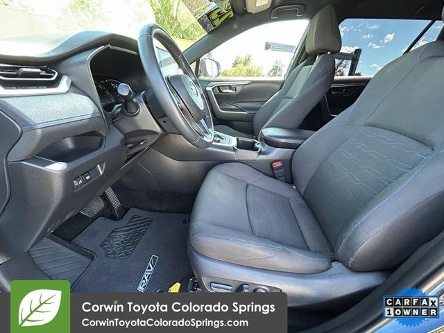 Photo of 2023 Cavalry Blue Toyota RAV4 Hybrid