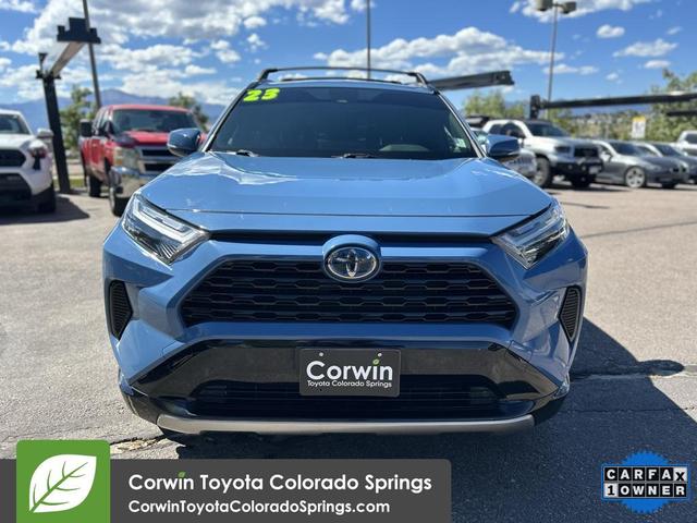 Photo of 2023 Cavalry Blue Toyota RAV4 Hybrid