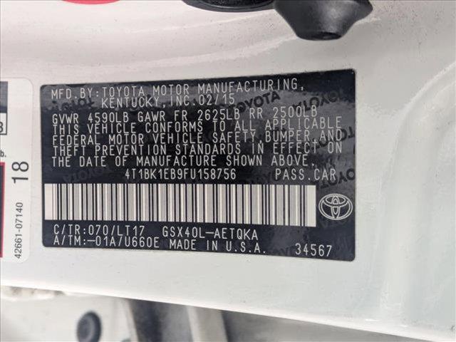 Photo of 2015 Blizzard Pearl Toyota Avalon