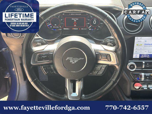 Photo of 2019 Kona Blue Ford Mustang