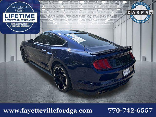 Photo of 2019 Kona Blue Ford Mustang