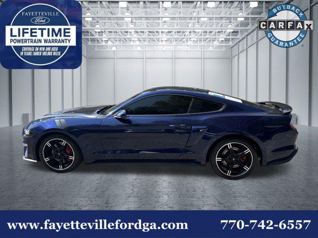 Photo of 2019 Kona Blue Ford Mustang