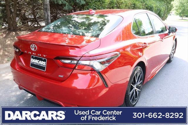Photo of 2022 Supersonic Red Toyota Camry
