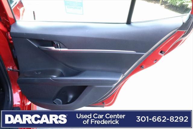 Photo of 2022 Supersonic Red Toyota Camry