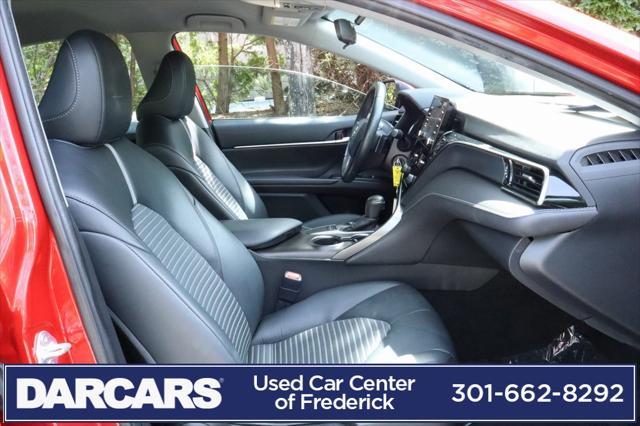 Photo of 2022 Supersonic Red Toyota Camry