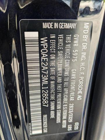 Photo of 2021 Volcano Grey Metal Porsche Panamera