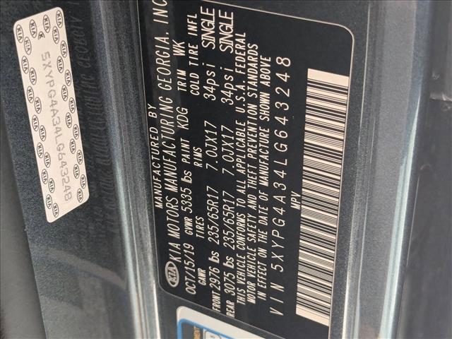 Photo of 2020 Gravity Grey Kia Sorento