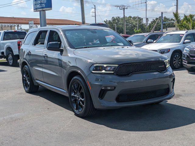 Photo of 2021 Destroyer Gray Clearcoat Dodge Durango