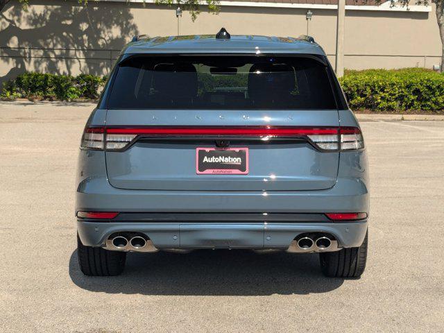 Photo of 2025 Whisper Blue Metallic Clearcoat Lincoln Aviator