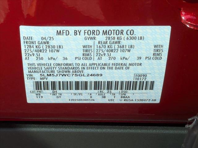 Photo of 2025 Red Carpet Tinted Clearcoat Lincoln Aviator