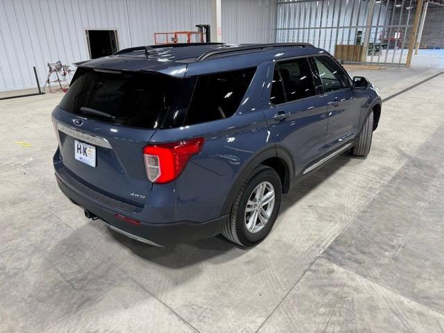 Photo of 2021 Blue Metallic Ford Explorer