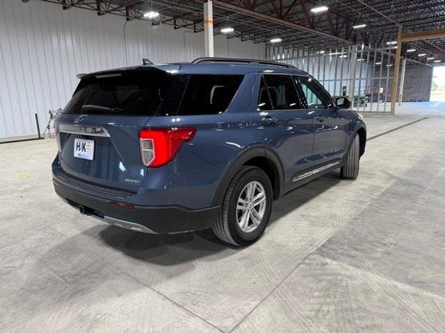 Photo of 2021 Blue Metallic Ford Explorer