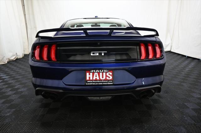 Photo of 2019 Kona Blue Metallic Ford Mustang
