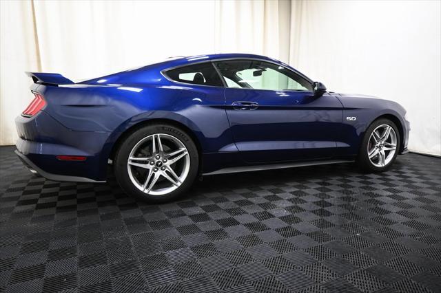 Photo of 2019 Kona Blue Metallic Ford Mustang