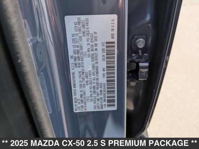 Photo of 2025 Polymetal Gray Metallic Mazda CX-50
