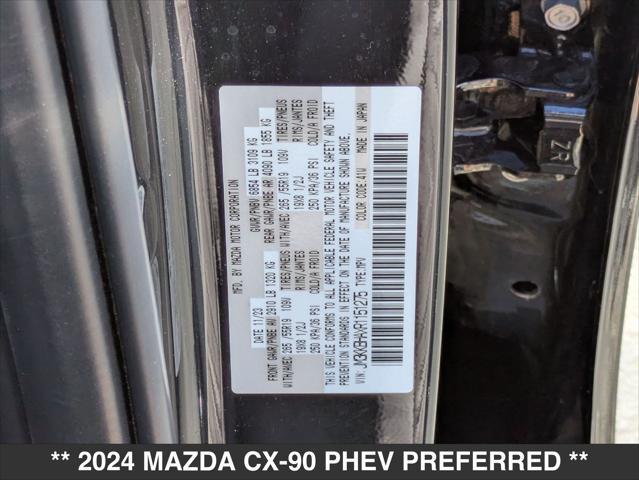 Photo of 2024 Jet Black Mica Mazda CX-90 PHEV