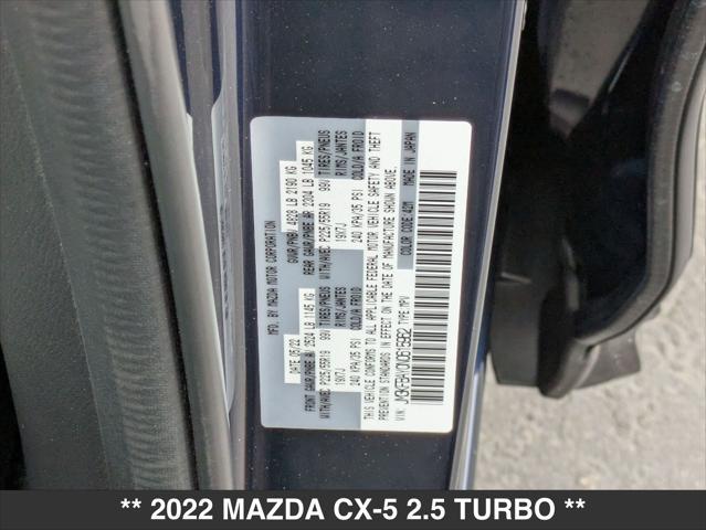 Photo of 2022 DEEP BLUE CRYSTAL MICA Mazda CX-5