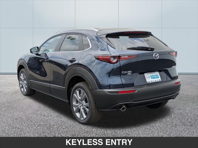 Photo of 2025 Deep Crystal Blue Mica Mazda CX-30