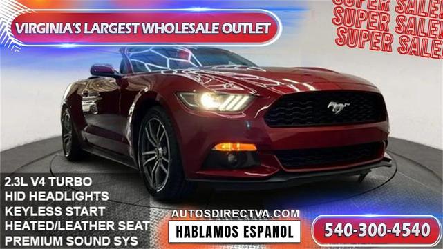 Photo of 2017 Ruby Red Ford Mustang